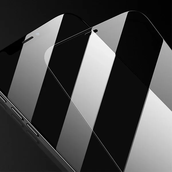 iPhone 12 / 12 Pro 6.1" Kırılmaz Temper Cam Ekran Koruyucu – Darbeye Dayanıklı, Parmak İzi Önleyici, %99 Işık Geçirgenliği