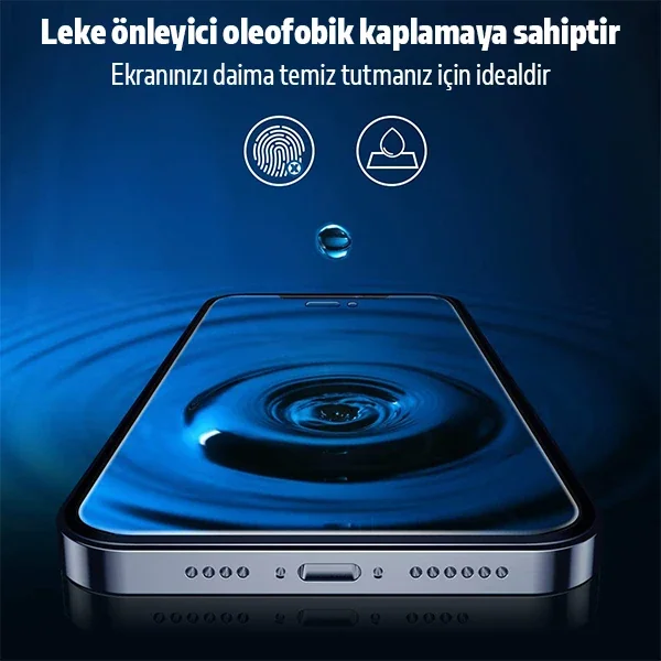 iPhone 12 Mini Privacy Temper Cam - Gizlilik & Kırılmaz Koruyucu