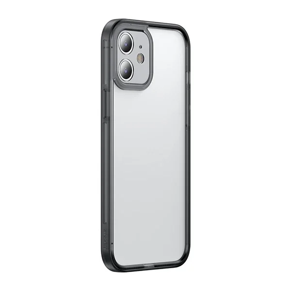iPhone 12 Kılıf 6.1'' Kamera Lens Koruyuculu Darbeye Dayanıklı TPU PC Frame