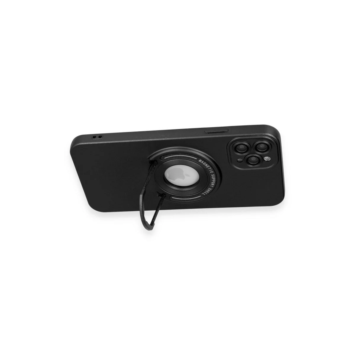 Northcity iPhone 12 Pro Kılıf Lukka Magneticsafe Siyah - Kablosuz Şarj ve Tam Koruma