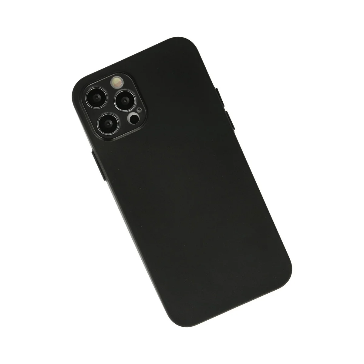Northcity iPhone 12 Pro Max Silikon Kılıf Siyah - Ultra İnce, Hafif ve Kamera Korumalı