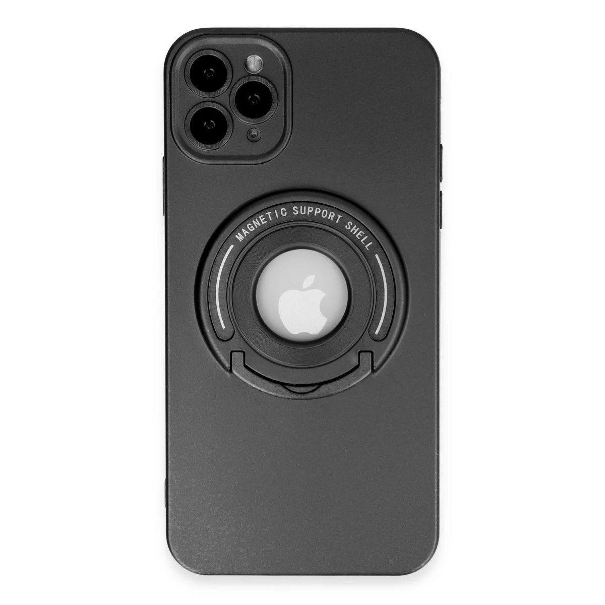 Northcity iPhone 12 Pro Kılıf Lukka Magneticsafe Siyah - Kablosuz Şarj ve Tam Koruma