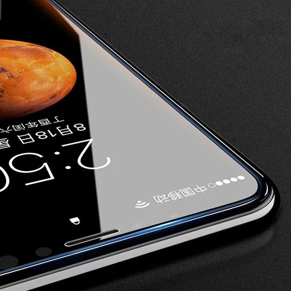 iPhone 12/12 Pro 6.1" Kavisli Cam Ekran Koruyucu - Darbeye Dayanıklı 9H