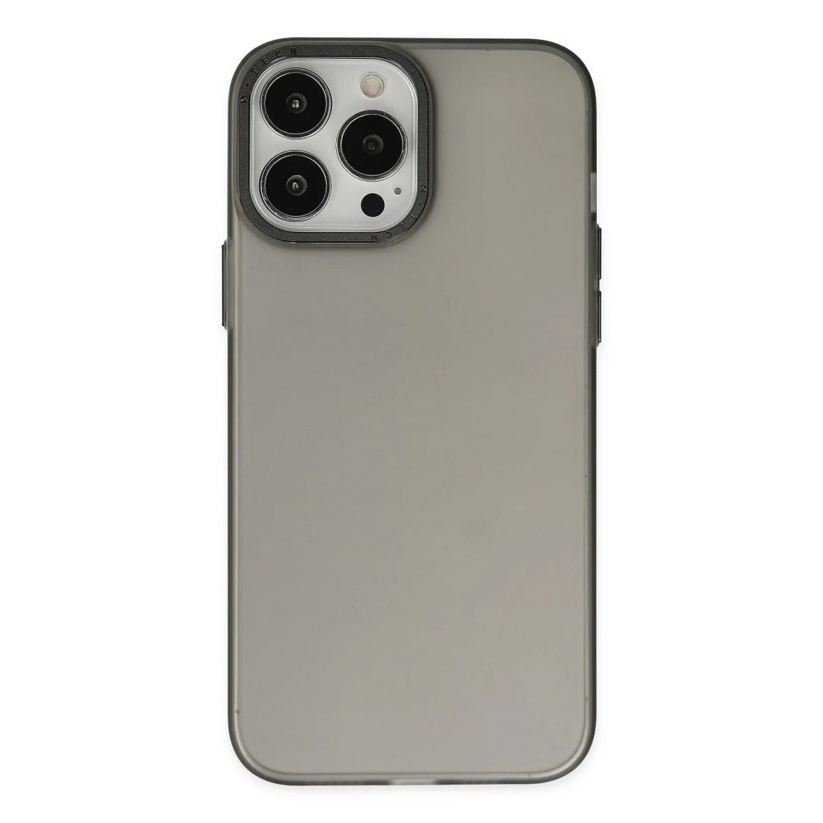 Northcity iPhone 13 Pro Max Modos Metal Kılıf - Siyah Çizilmeye Dayanıklı ve Güvenli