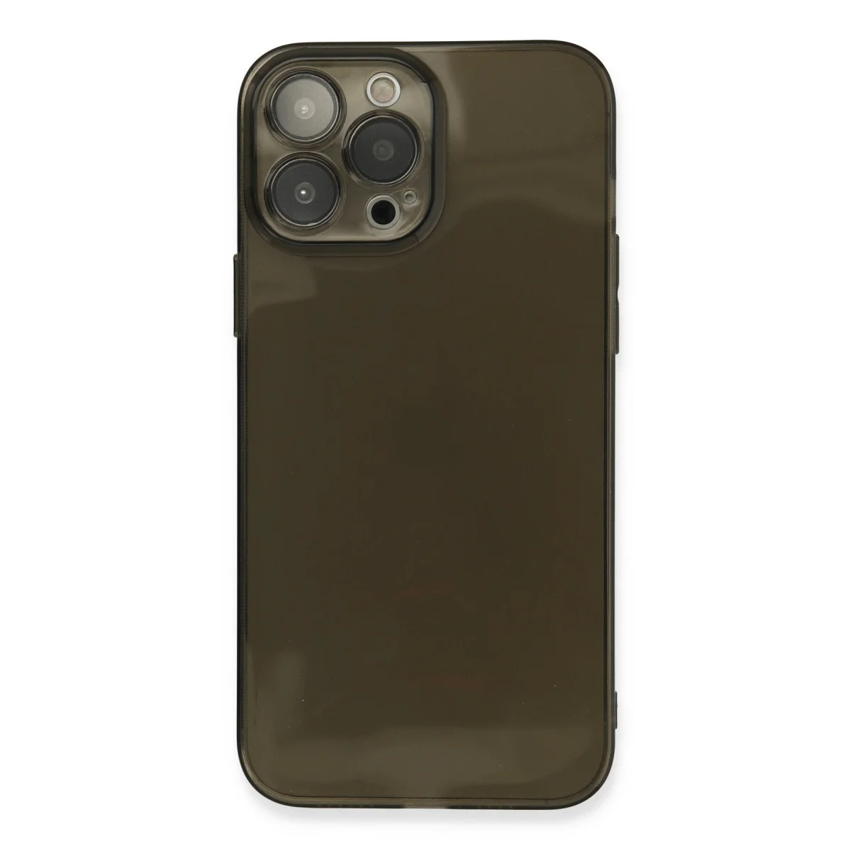 Northcity iPhone 13 Pro Fly Lens Silikon Kılıf - Siyah ve Ultra Şık Koruma