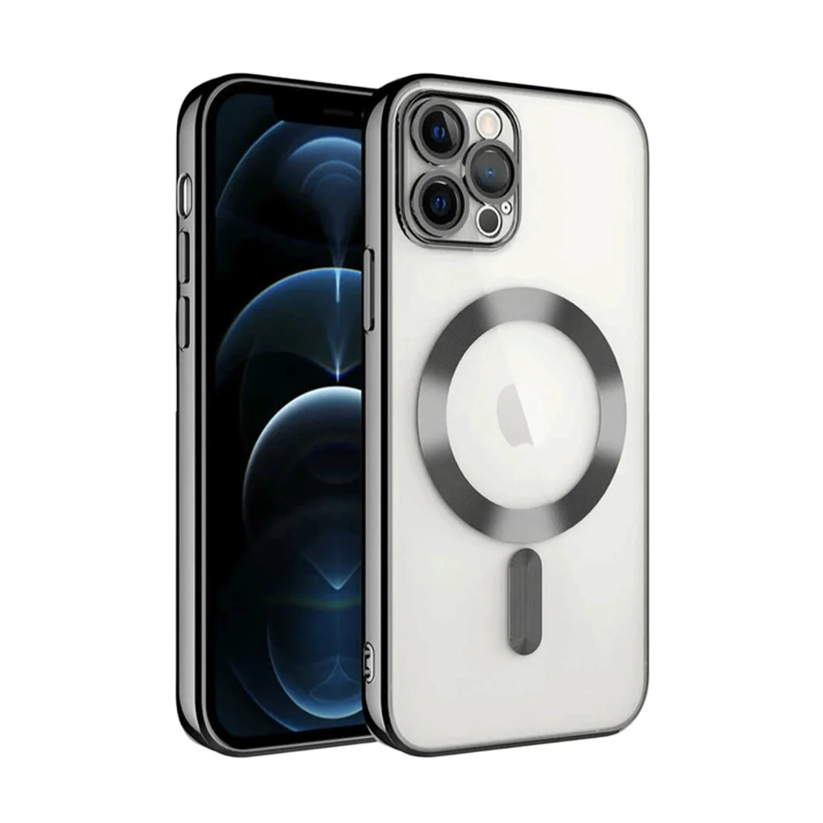 Northcity iPhone 13 Pro Kılıf Kross Magneticsafe - Ultra Şeffaf, MagSafe Uyumlu ve 1mm Hafif