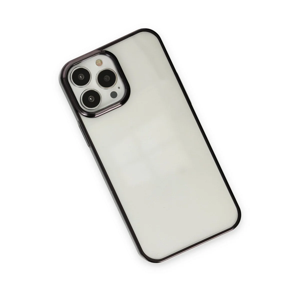 Northcity iPhone 13 Pro Max Element Silikon Kılıf - Siyah, Şık ve Dayanıklı Koruması