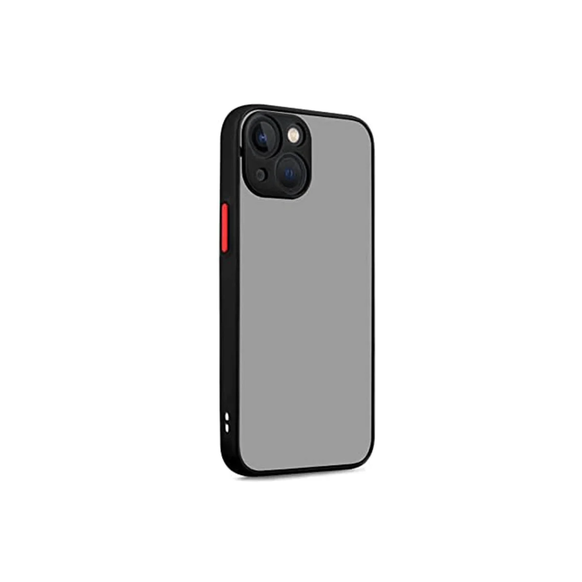 Northcity iPhone 13 Kılıf Montreal Silikon Kapak - Siyah (Kamera Korumalı)