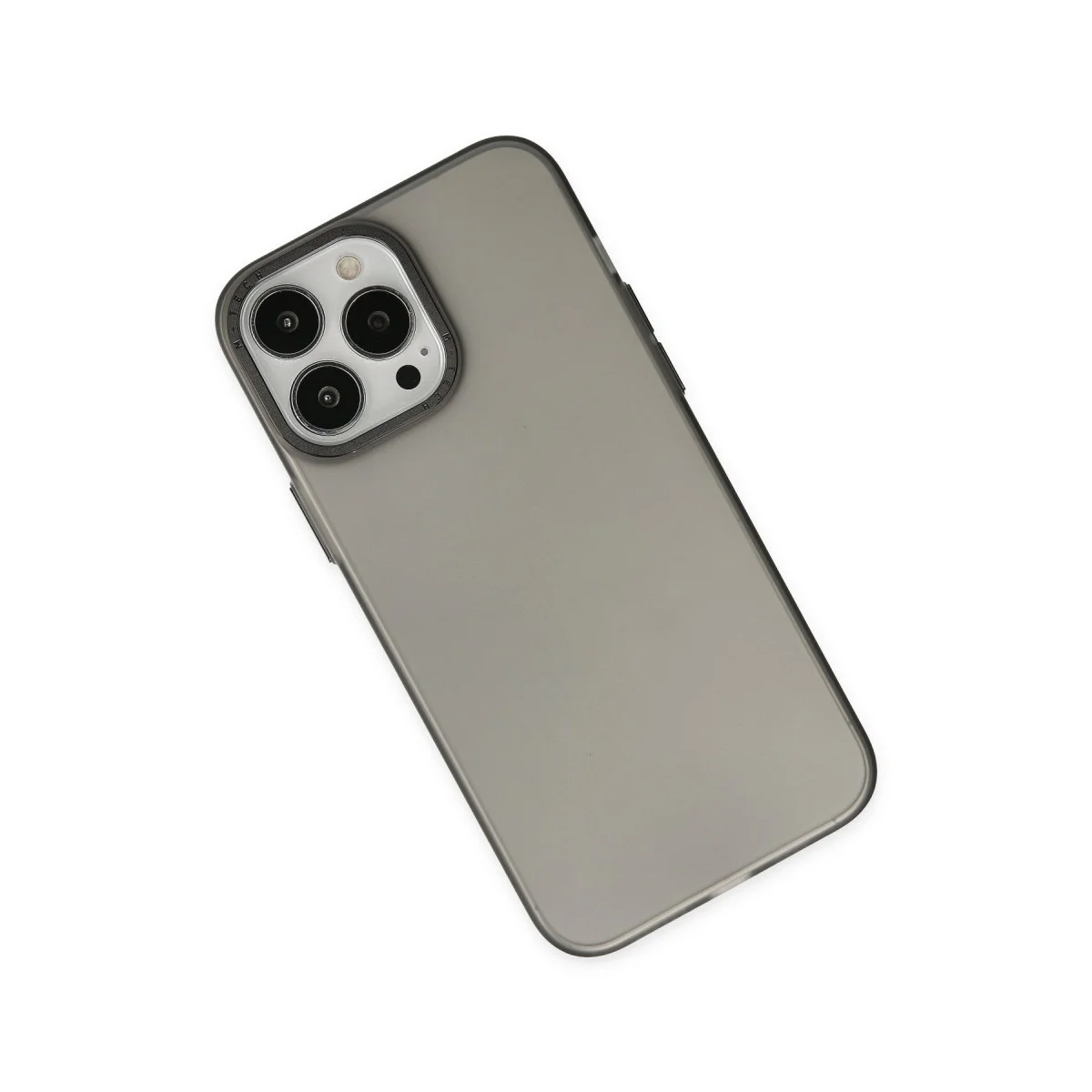 Northcity iPhone 13 Pro Max Modos Metal Kılıf - Siyah Çizilmeye Dayanıklı ve Güvenli