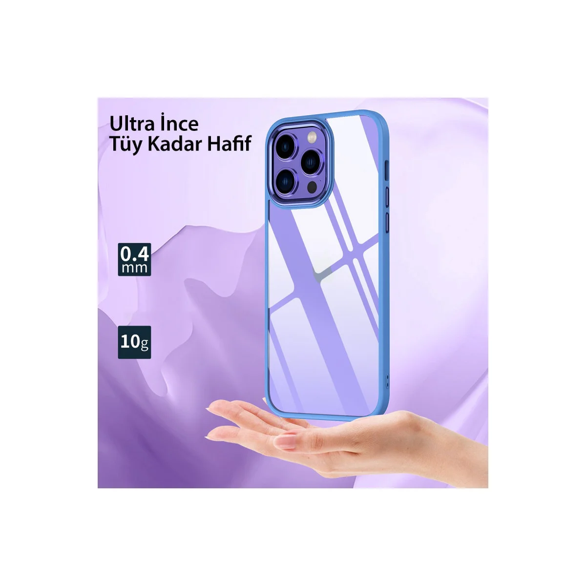 Northcity iPhone 13 Pro Max Kılıf Power Silikon - Siyah