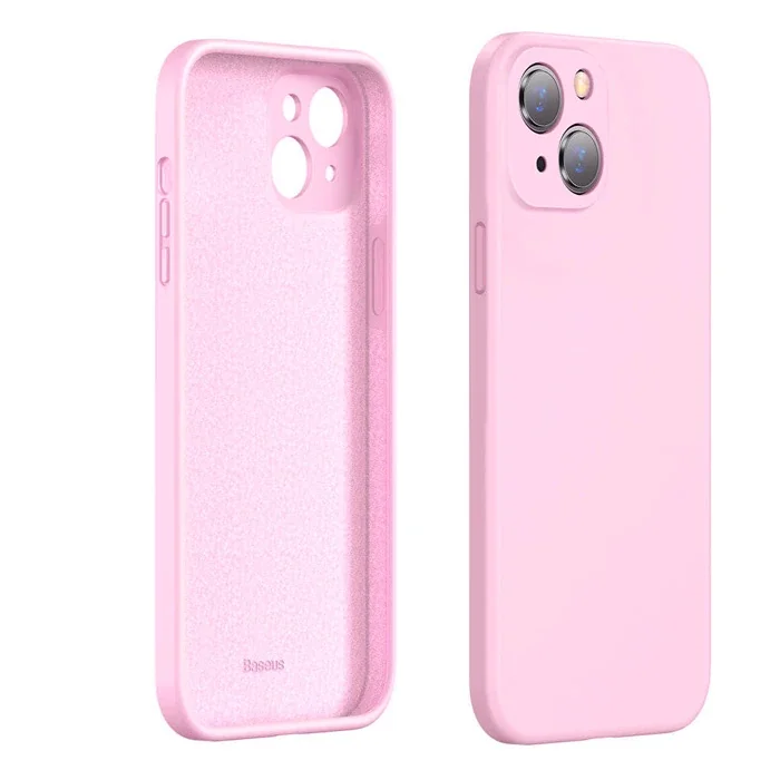 iPhone 13 6.1 Kılıf - Darbeye Dayanıklı Kadife Silikon Kamera Korumalı