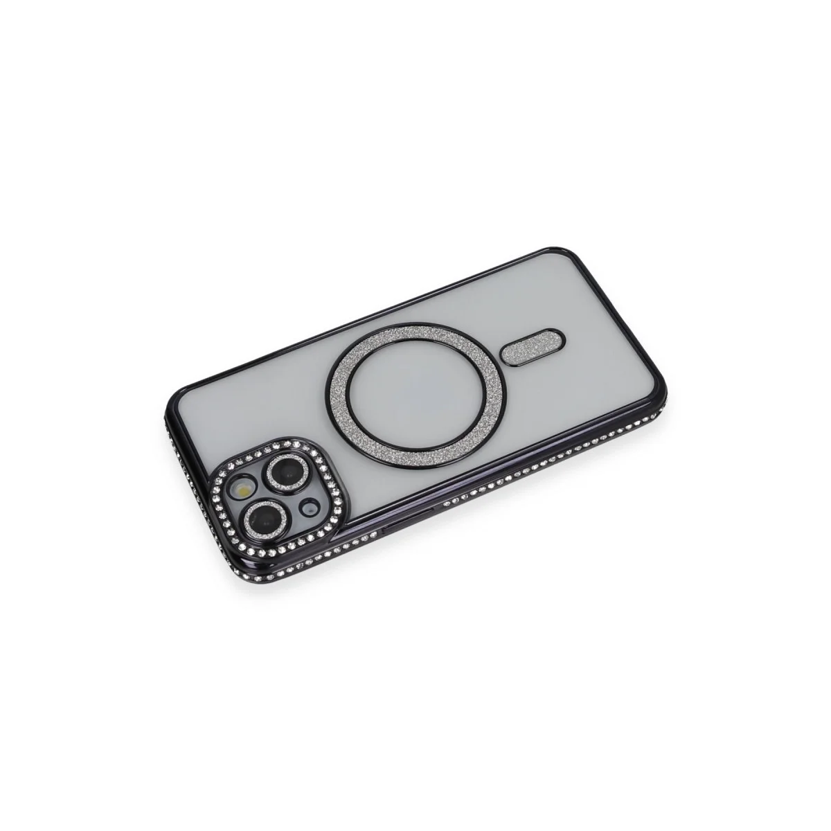 Northcity iPhone 13 Joke Simli Magneticsafe Kılıf - Siyah, Şık Tasarım ve MagSafe Uyumlu