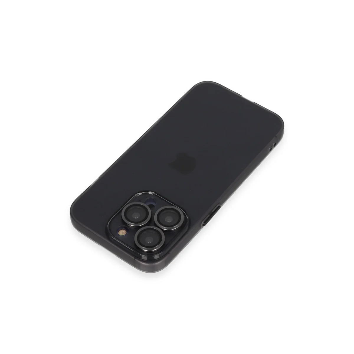 Northcity iPhone 13 Pro Max Kılıf Silikon - Siyah Luko Lens Koruması