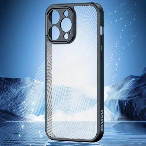 iPhone 13 Pro Max Buzlu Sert Kılıf - Darbeye Dayanıklı Şeffaf Mat Kapak