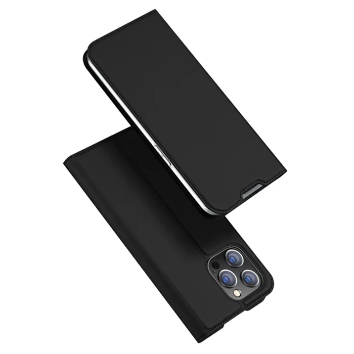 iPhone 14 Pro 6.1 Kapaklı Kılıf – Darbeye Dayanıklı PU Deri Flip Cover