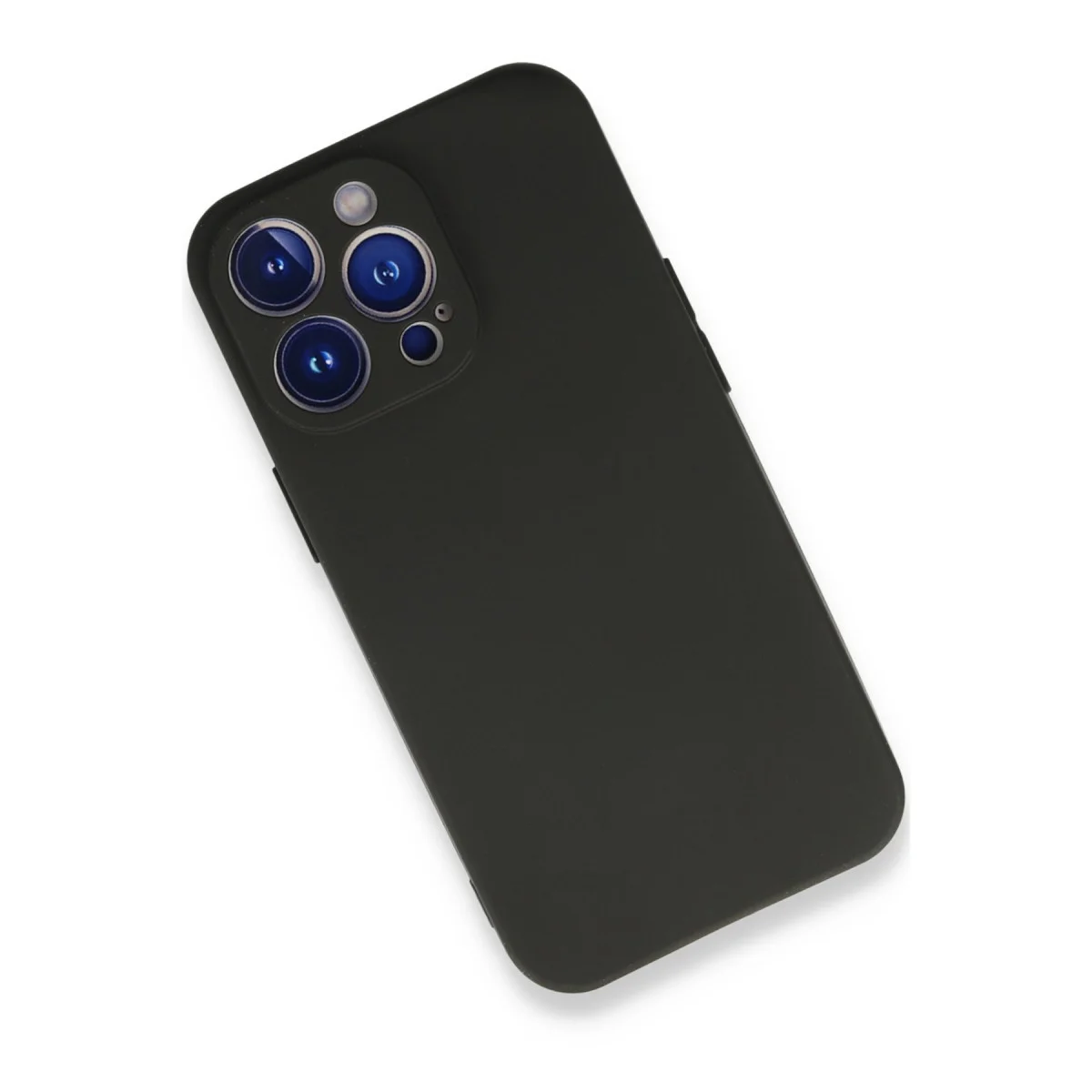 Northcity iPhone 14 Pro Max First Silikon Kılıf Siyah - Ultra Şık ve Maksimum Koruma