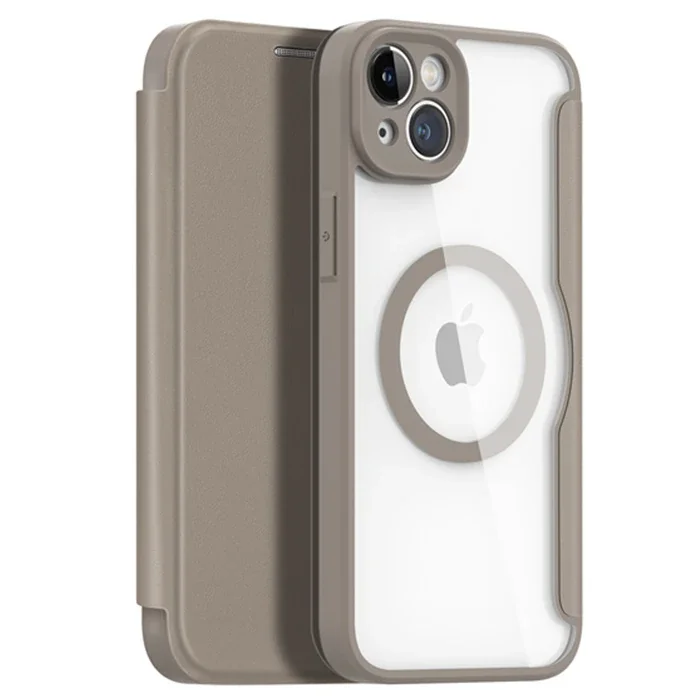 iPhone 14 6.1 MagSafe Kılıf - Manyetik Kapaklı Koruyucu Folio Case