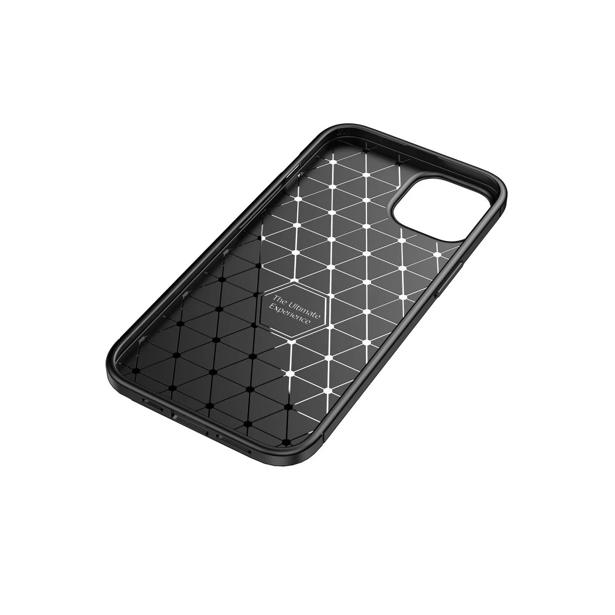 Northcity iPhone 14 Plus Karbon Kılıf Auto Focus Siyah - Pürüzsüz, Dayanıklı ve Tam Erişimli Koruma