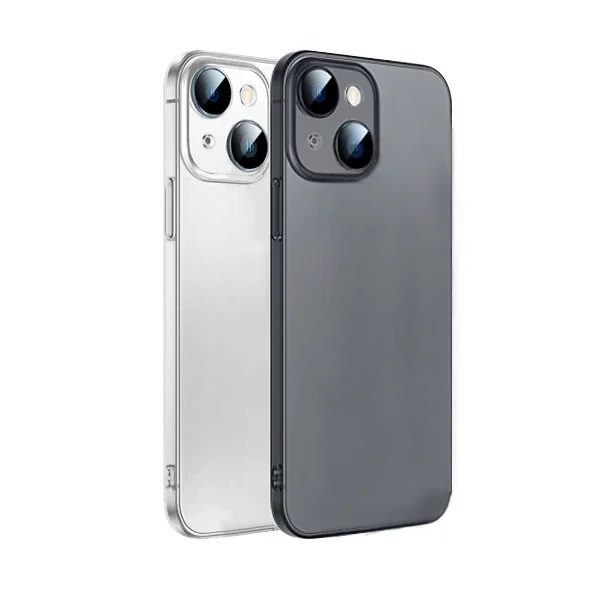 iPhone 14 Plus 6.7" Mat Cam Şeffaf Kamera Korumalı Kılıf – Sarılmaz & Sarılmaz