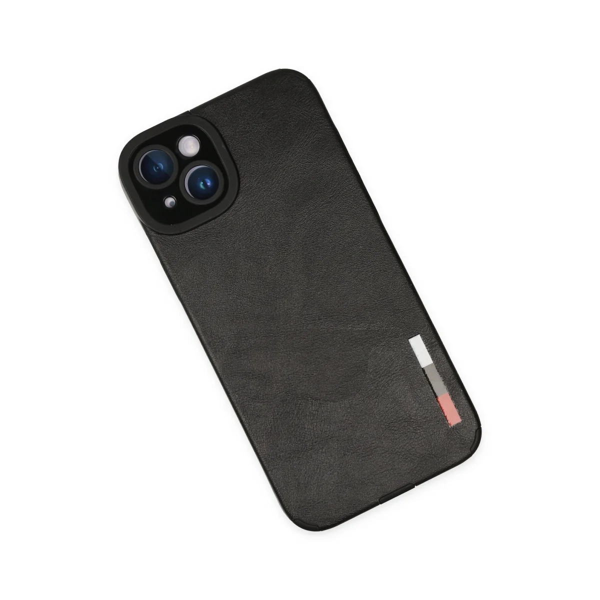 Northcity iPhone 14 Plus Deri Silikon Kılıf - Siyah (Tam Koruma ve Rahatlık)