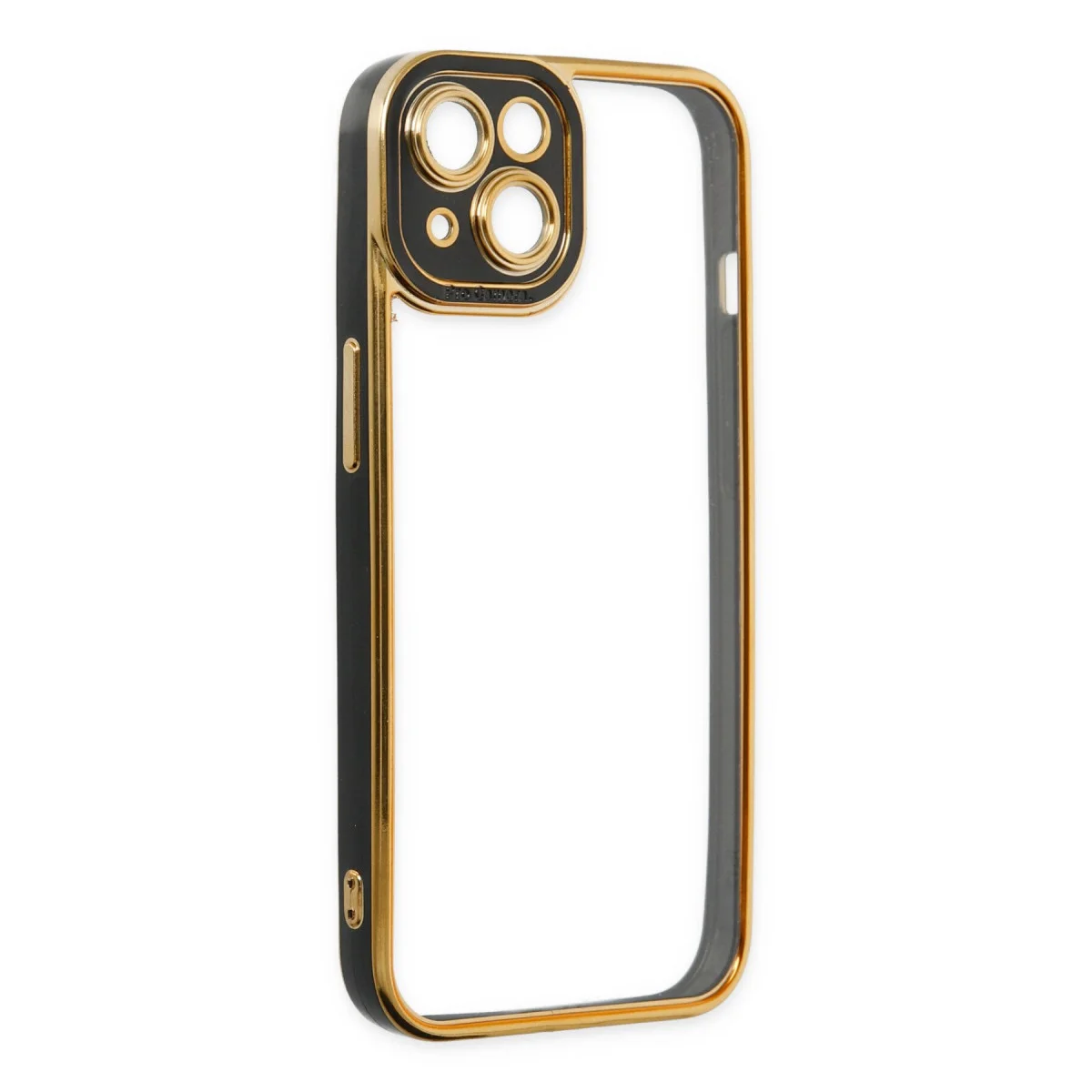 Northcity iPhone 14 Plus Silikon Kılıf - Siyah Liva Lens Koruması