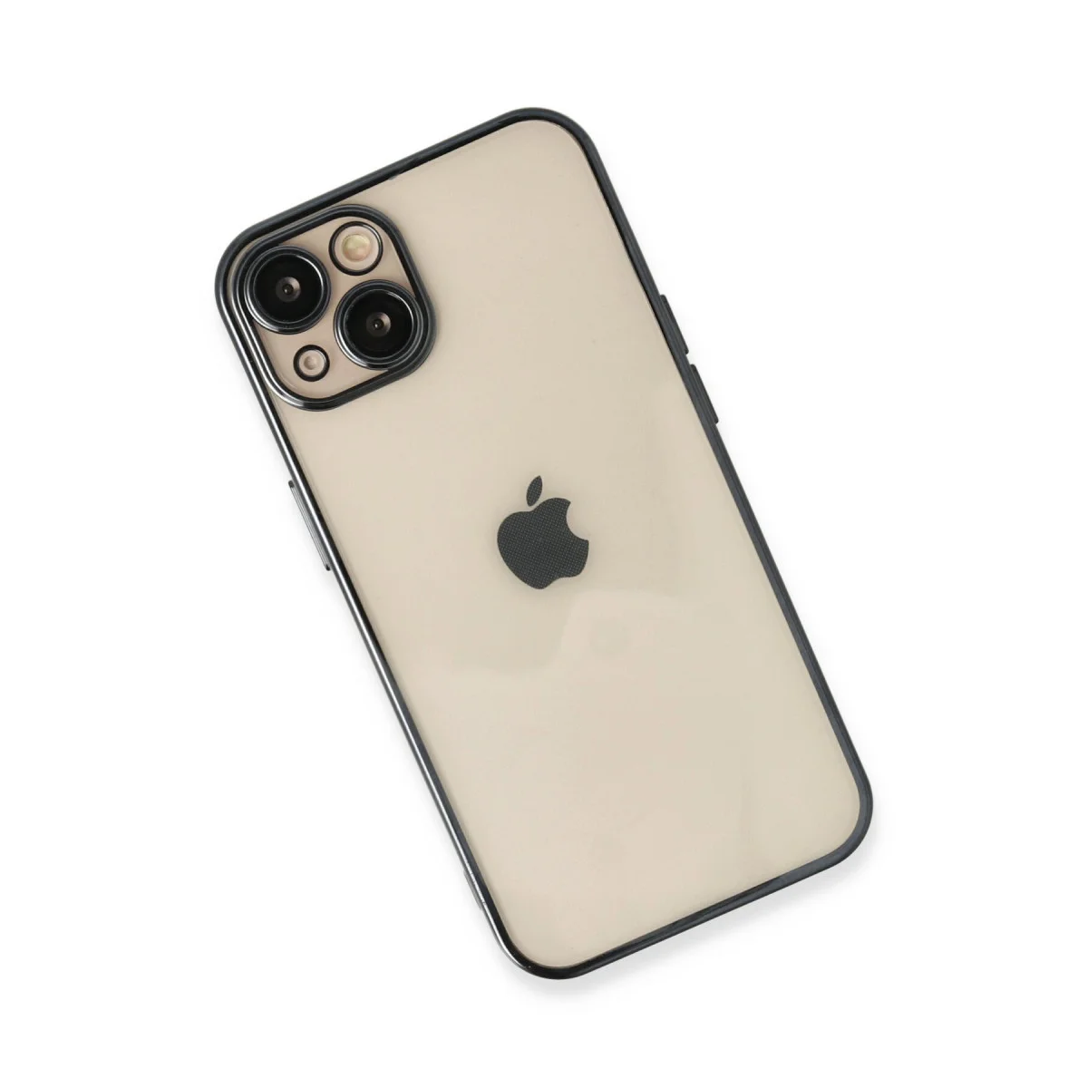 Northcity iPhone 14 Plus Kılıf Razer Lensli Siyah Silikon - Estetik ve Maksimum Koruma