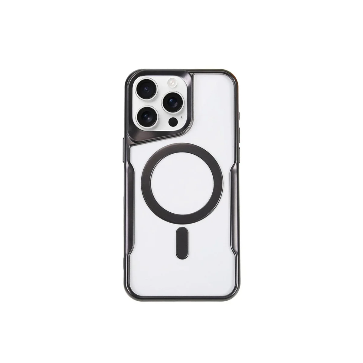 Northcity iPhone 14 Pro Max Silikon Kılıf MagSafe Boyi Siyah - 360° Tam Koruma ve Hızlı Şarj