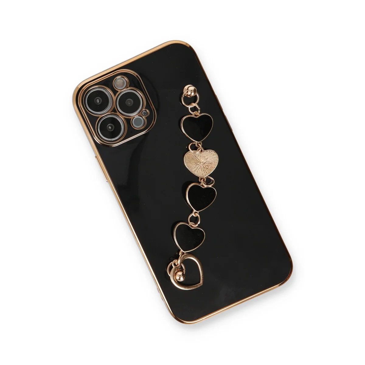 Northcity iPhone 14 Pro Kılıf Esila Silikon - Siyah, Şık ve Dayanıklı Kılıf