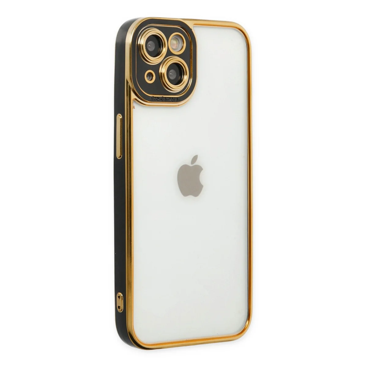 Northcity iPhone 14 Plus Silikon Kılıf - Siyah Liva Lens Koruması