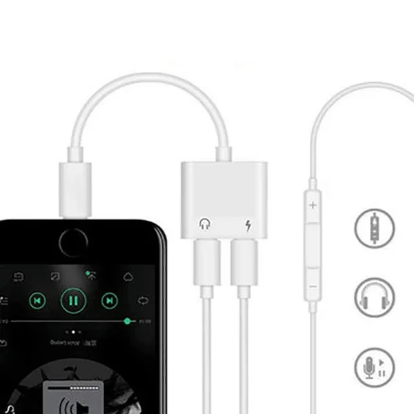 Northcity iPhone 14-13-12-11 Lightning Kulaklık + Şarj USB Adaptö