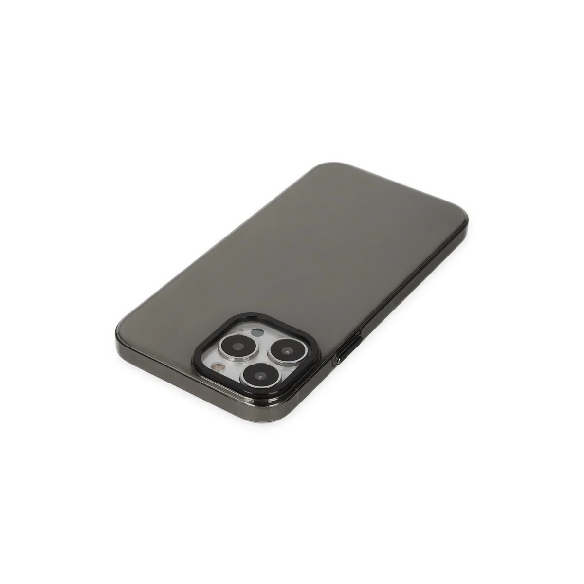 Northcity iPhone 14 Pro Kılıf Anka Serisi Metal Kapak - Siyah