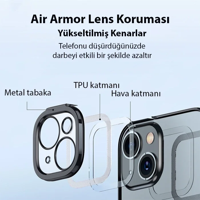 iPhone 14 6.1 MagSafe Silikon Kılıf & Temper Cam Set - Şıklık ve Koruma Bir Arada