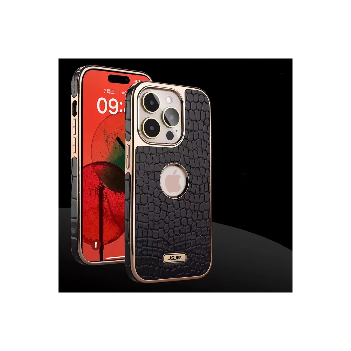 Northcity iPhone 14 Pro Snake Kapak Siyah - Şık ve Dayanıklı Kılıf