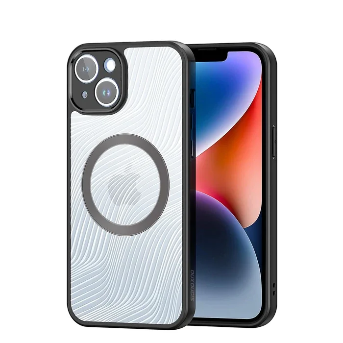 iPhone 14 Aimo Series MagSafe Buzlu Sert PC-TPU Kılıf - Premium Darbe ve Su Koruması