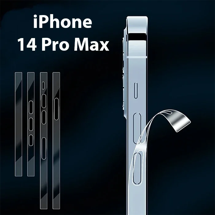 iPhone 14 Pro Max Yan Kenar Hidrojel Koruyucu Film - Çizilmelere Karşı Maksimum Koruma