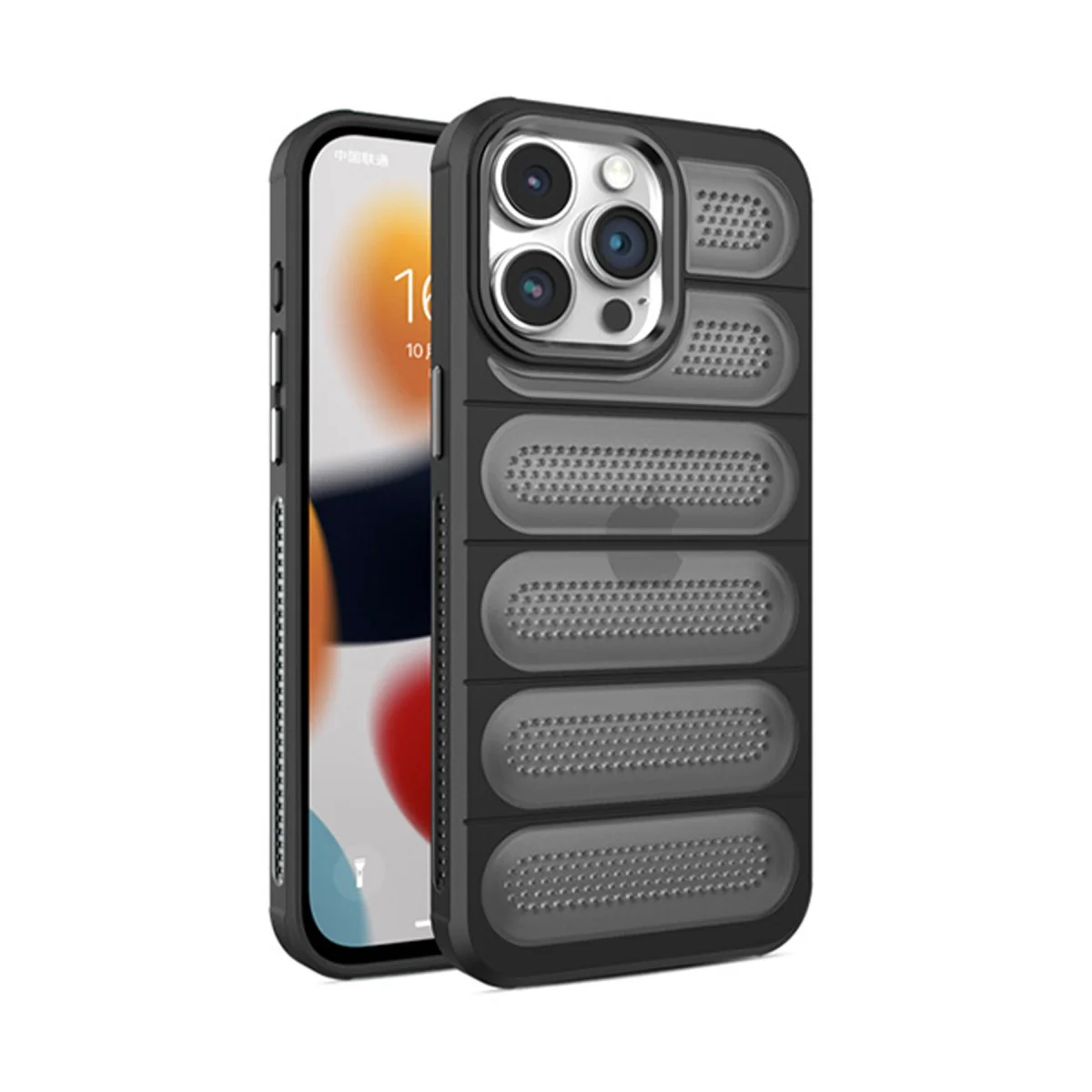 Northcity iPhone 15 Pro Kılıf Airmax Silikon Kapak - Siyah