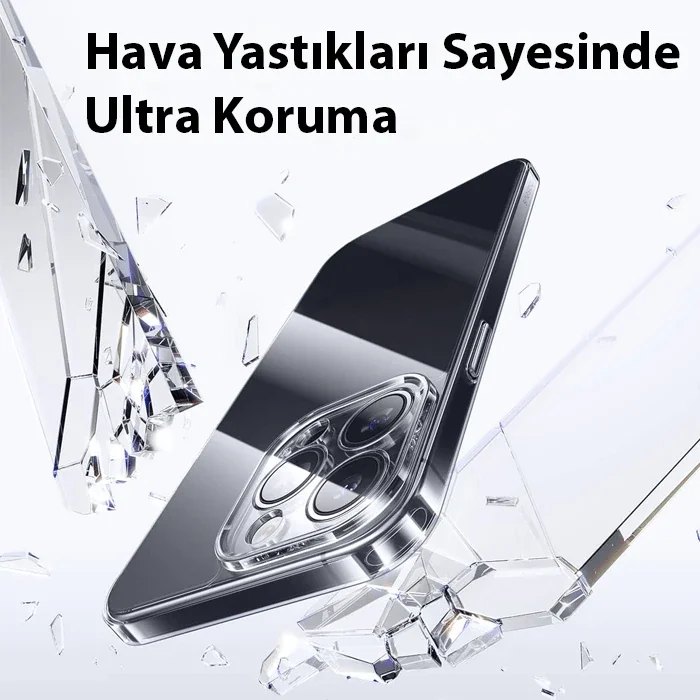 iPhone 15 Kılıf + Cam Ekran Koruyucu Seti – Corning Silikon Zırh