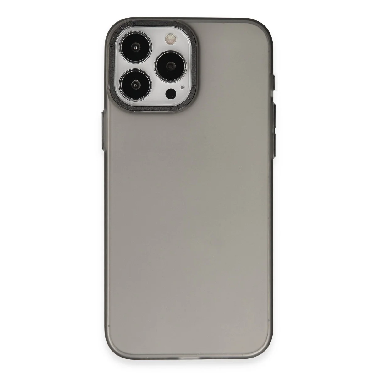 Northcity iPhone 15 Pro Modos Metal Kılıf - Siyah, Çizilmeye Karşı Mükemmel Koruma