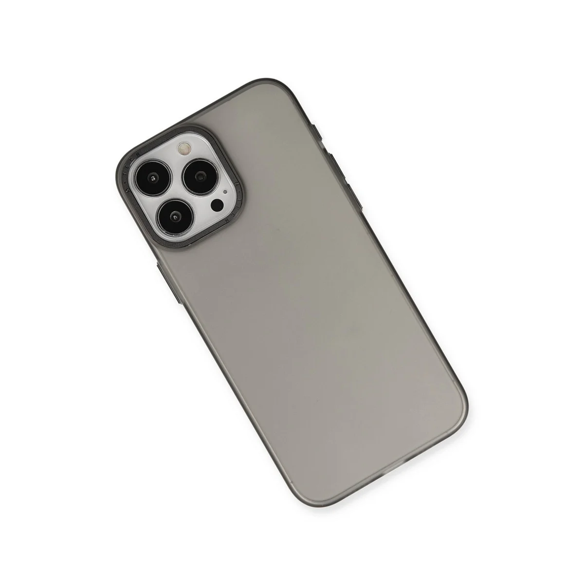 Northcity iPhone 15 Pro Max Modos Metal Kılıf - Siyah