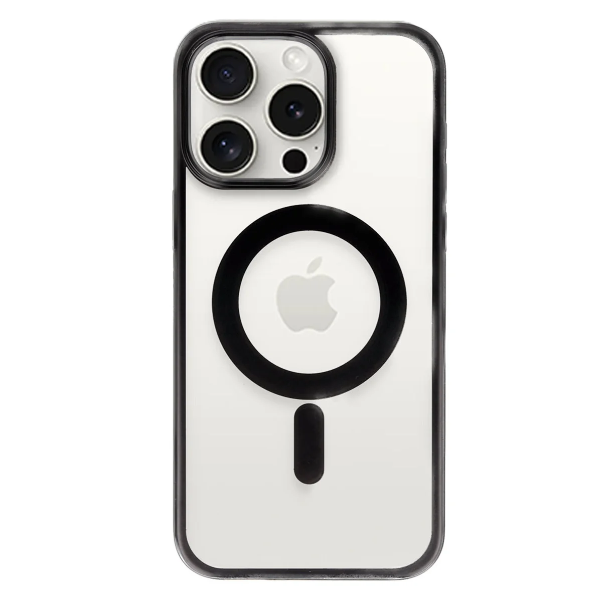 Northcity iPhone 15 Pro Max Siyah Erozi Magsafe Kılıf - Kapsamlı Koruma ve Şık Tasarım