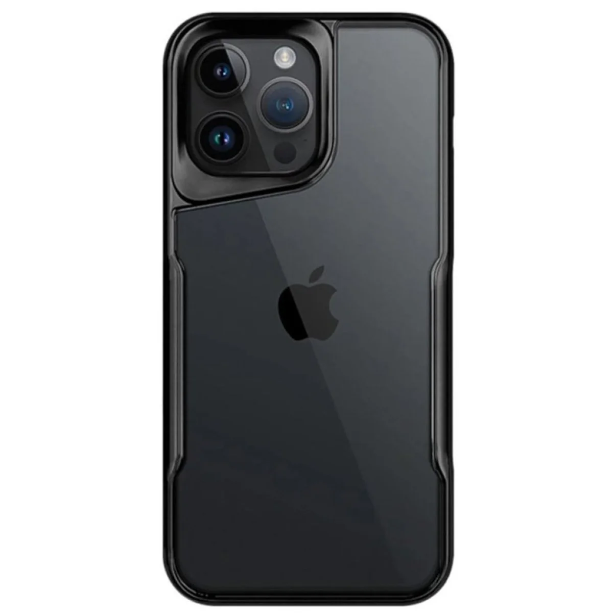 Northcity iPhone 15 Pro Max Boyi Serisi Mat Silikon Kılıf - Siyah