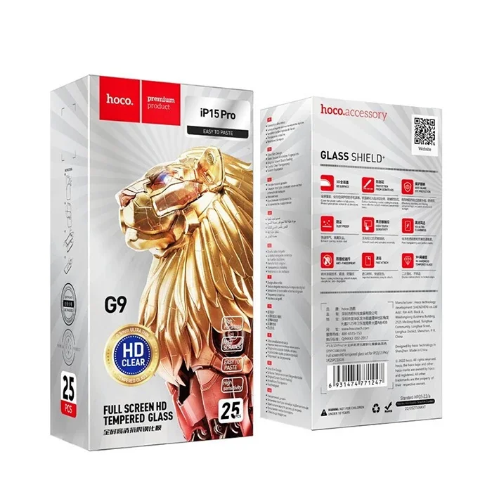 iPhone 15 Pro Kırılmaz Cam - 25’li Set Full HD Ekran Koruyucu