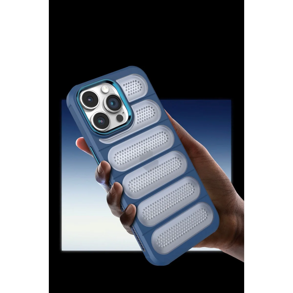 Northcity iPhone 15 Pro Kılıf Airmax Silikon Kapak - Siyah