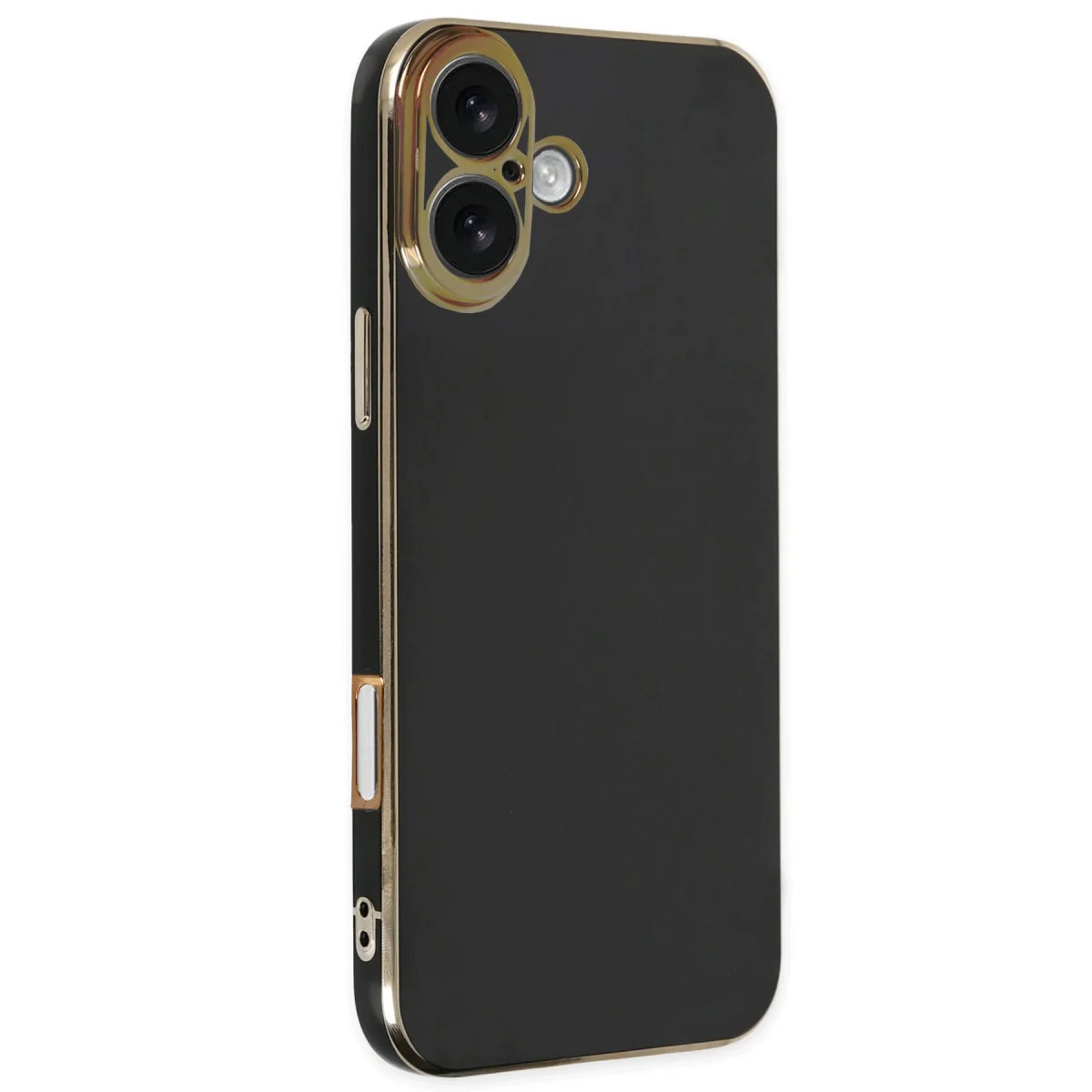 Northcity iPhone 16 Volet Silikon Kılıf - Siyah, Şık ve Dayanıklı Koruma