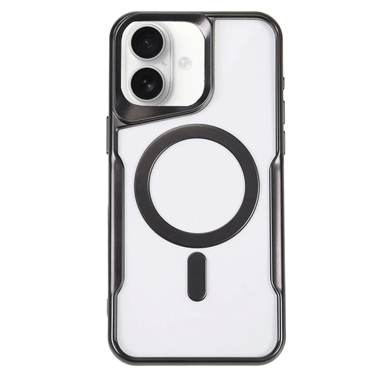 Northcity iPhone 16 Plus Boyi Magsafe Silikon Kılıf - Siyah Premium Koruma