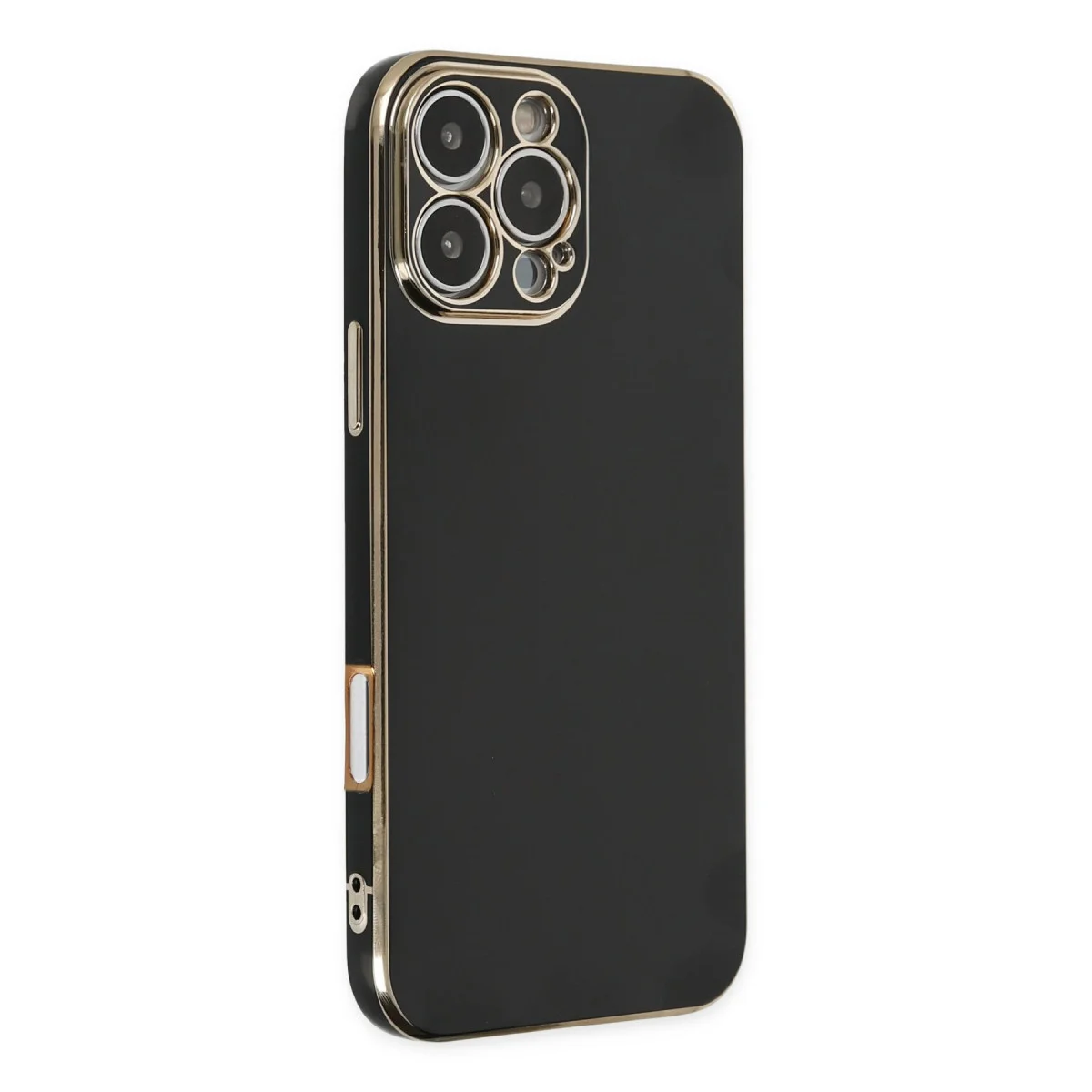 Northcity iPhone 16 Pro Volet Silikon Kılıf Siyah - Ultra Esnek ve Premium Koruma