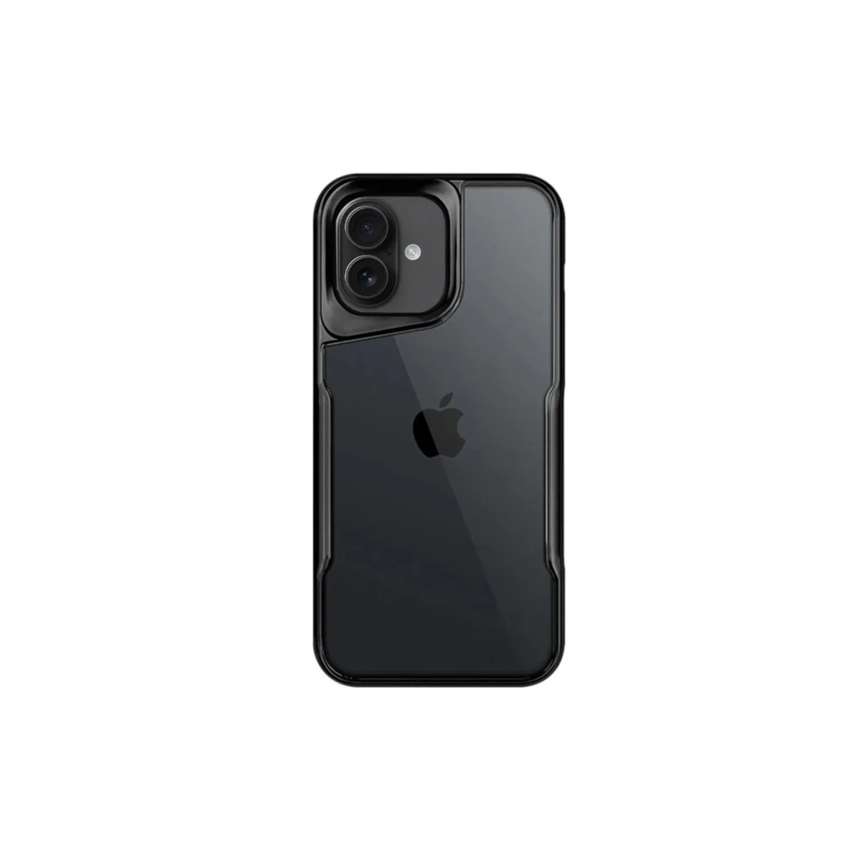 Northcity iPhone 16 Plus Boyi Serisi Silikon Kılıf - Siyah ve Kaymaz Mat Kapak