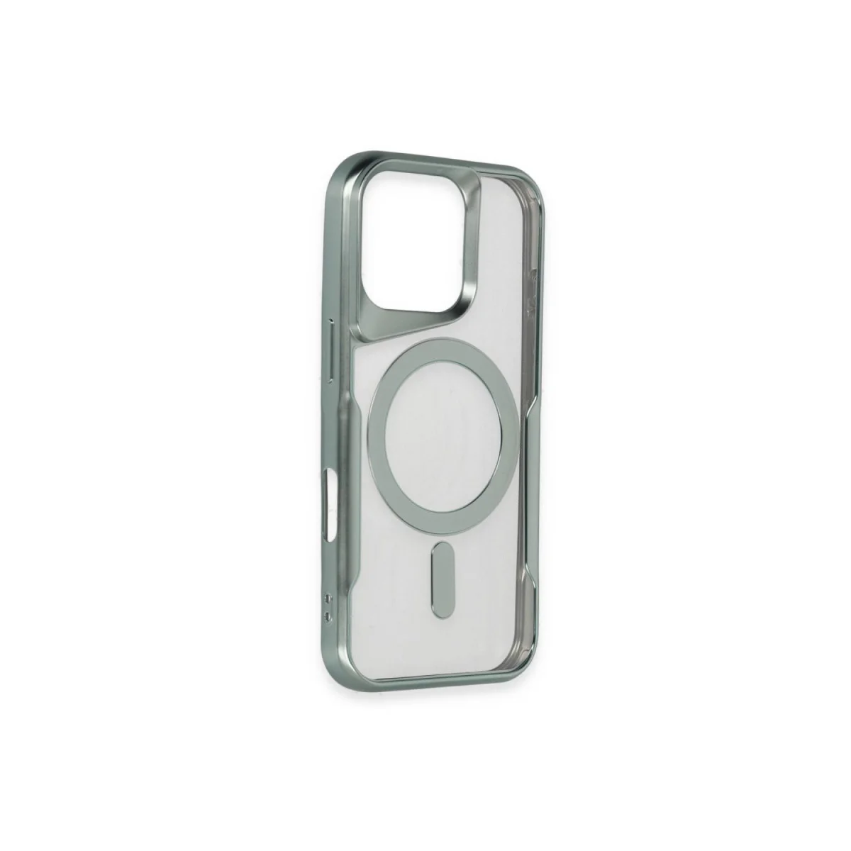 Northcity iPhone 16 Magsafe Silikon Kılıf - Siyah Boyi, Mıknatıslı Şarj ve 360° Koruma