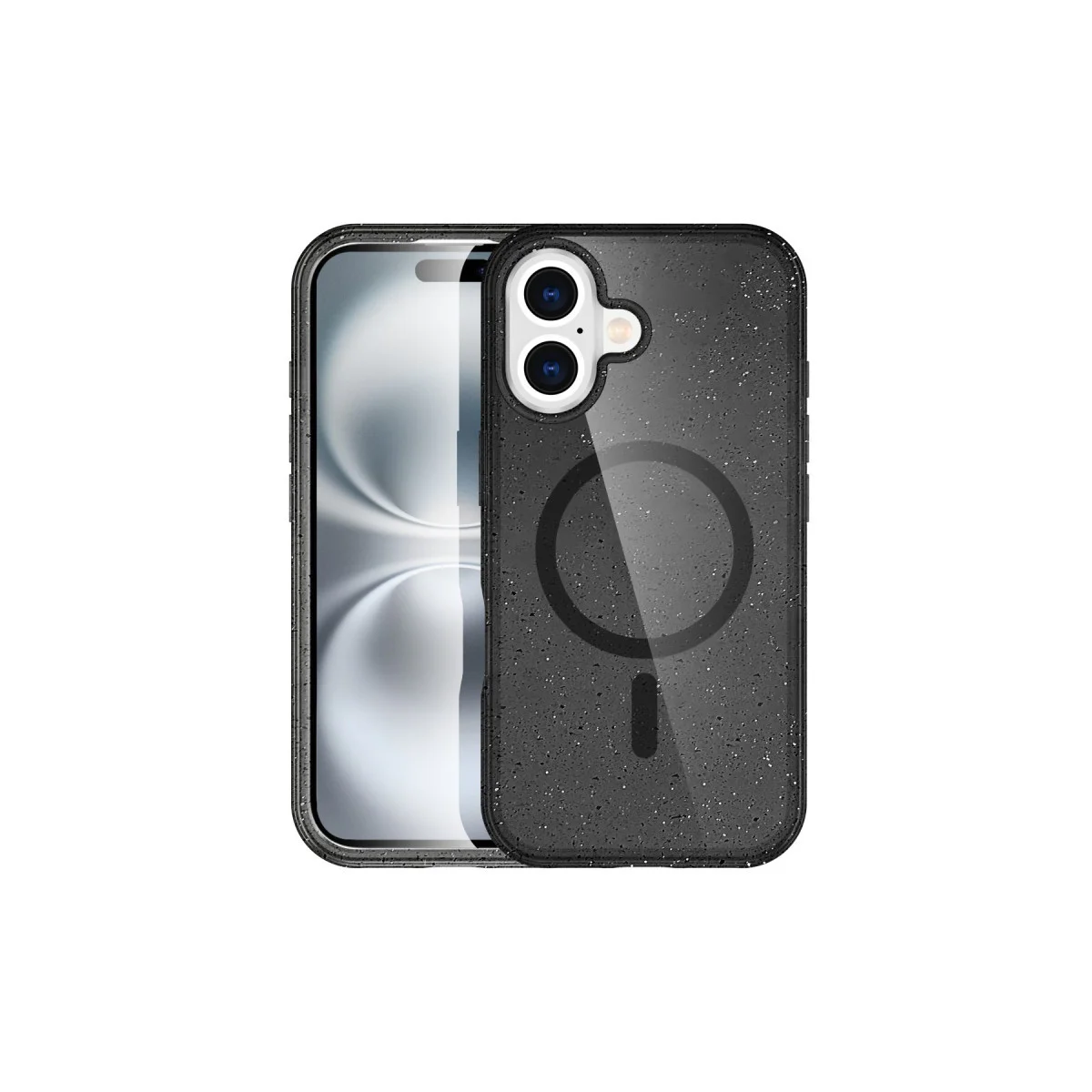 Northcity iPhone 16 Plus Star Magsafe Kılıf - Siyah ve Şık Tasarım