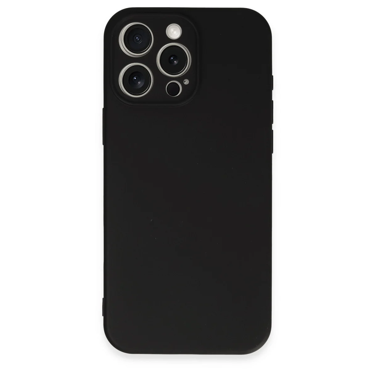 Northcity iPhone 16 Pro Silikon Kılıf Siyah - Ultra İnce, Şık ve Maksimum Koruma